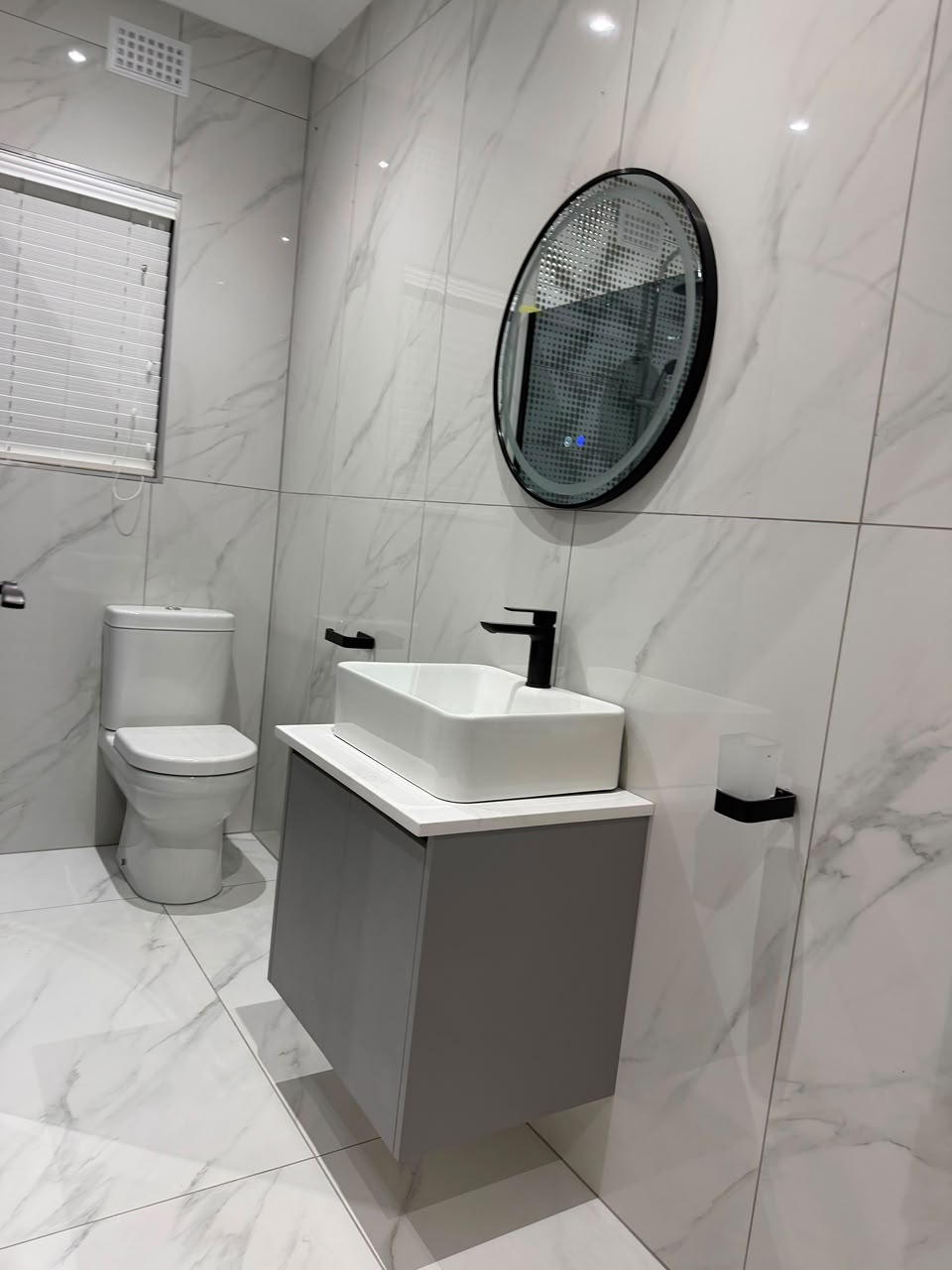 Marble Vanity Bathroom