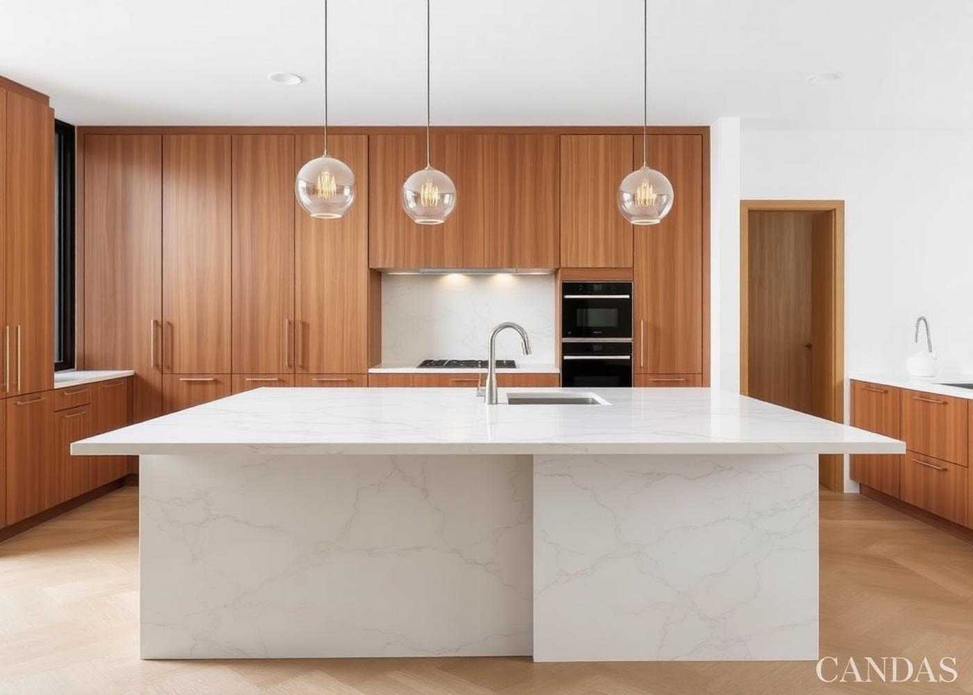 Marble Island Kitchen